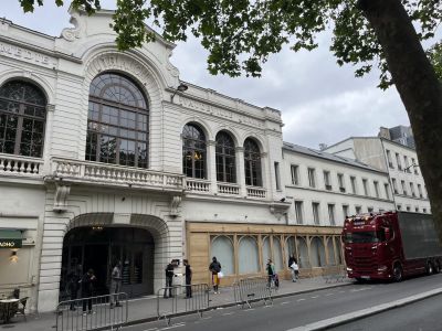 Convoyeur birail pour théâtre